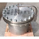 High-Pressure Tank Sanitary Manhole Covers Industrial Manholes Standard Manway provided by Manufacturer Fabrication Services