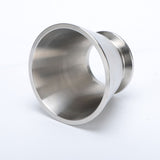 Jianshun Stainless Steel 304/316L Sanitary Weld Ferrule ISO SMS DIN Tri Clamp PTFE Durable Pipe Fitting